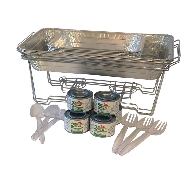 ServeRite Aluminum More Than 5 Quarts Warming Tray Wayfair